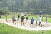 Cherokee at volleyball