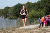 Reagan Anderson 1/4 mile from the finish