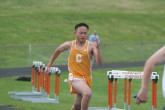 Duong Nguyen in the 200m