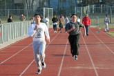 Chao Weng and Duong Nguyen in the 100