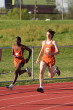 Brandon Blue and Royce McGarry in the 200m