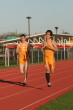 Bryan Kershner and Chris Chen in a 4 X 400m