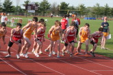 Start of the 1600m