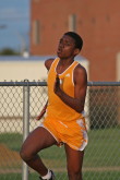 Jordan Berry in the 400m