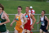 Alex Yersak in the 1600m