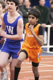 Aakash Patel in the 400m