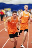 Brill to Mike Brocco in the 4 X 400m