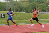 McCluskey in 4 x 100m
