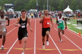 Darren McCluskey in 200m Dash