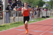 Shawn Groh finishes 400IH Relay