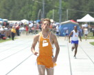 Alex Whirledge in the 200m