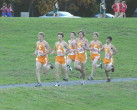 Lead pack at 800m
