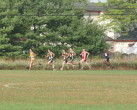 Lead pack at about 800m