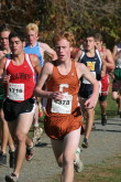 Kevin Schickling just short of the mile
