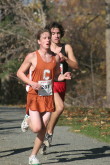 Colin Cunningham just after the 2 mile