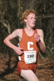 Kevin Schickling just after the 2 mile