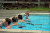 Cherokee ownes the pool!