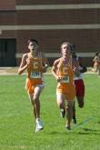 Rob Roselli and Brendan Burke about 800m out