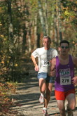 Coach about 400m from the finish