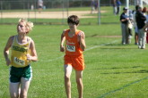 Zach Roether 800m from finish