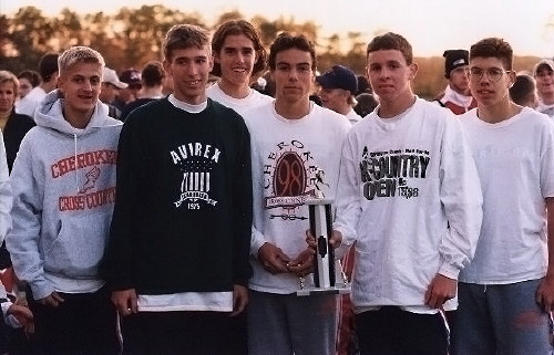 Winning Team at BC Open, 1998