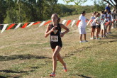 Kate Hastings early in her race!