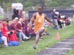 Campbell flies in the Triple Jump