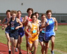 Greg Bredeck in the 1600m