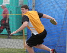Tom Nessler with the discus