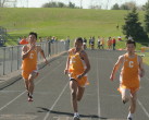 Henry Yang, Josh Knight, Henry Feng in 100m