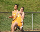 Henry Yang and Mike Rocco in 200m