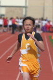 Duong Nguyen in the 100m