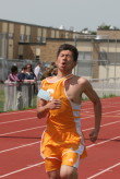 Chao Weng in the 200m