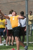 Mike Guadian flings the disc
