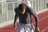 Tony Cotton in the 100