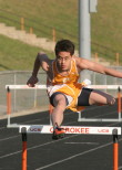Chris Chen in the 400IH