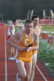 4 X 400 relay: Joe Foley to anchor Will Andes
