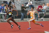 Mike Schiafone in the 4 X 200m