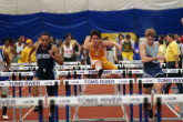 Chris Chen in the 55m HH