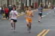 Adam Henriksen and Steve McCarroll at about 400m from the finish