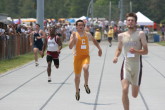Chris Steliga in the 200m