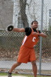 Harshil DeSai in the discus