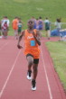 Brandon King in the 100m