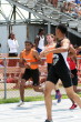 Merrigan to Niraj Patel in 4 X 400m