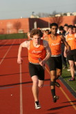 Patel to Mike Palmieri in 4 X 400m