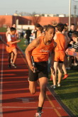 Major Mobley in mass 4 X 400m