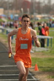 Marc Saccomanno in the 4 X 1600m