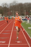Brian Schules in the 400m